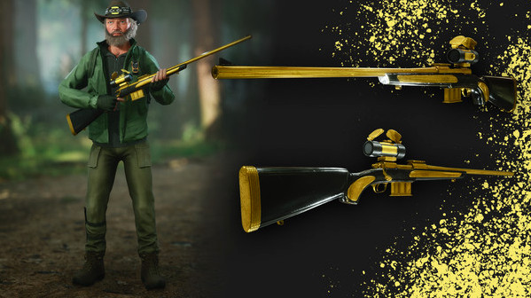 Игра BIGFOOT - WEAPON SKINS "GOLD RUSH", скриншот