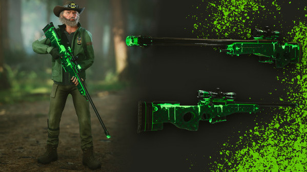 Игра BIGFOOT - WEAPON SKINS "TOXIC LIZARD", скриншот
