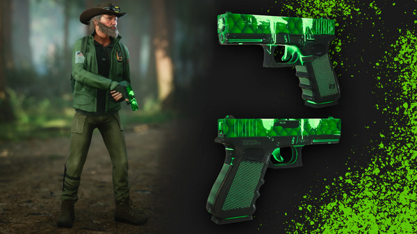 Игра BIGFOOT - WEAPON SKINS "TOXIC LIZARD", скриншот