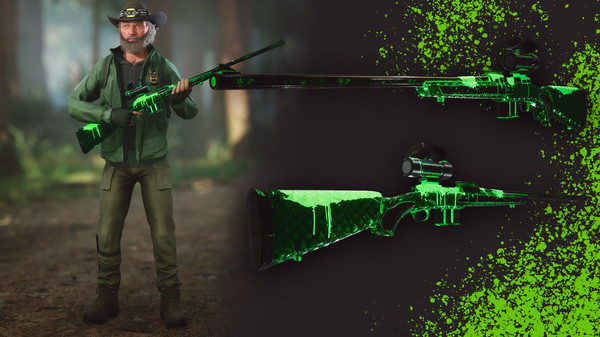 Игра BIGFOOT - WEAPON SKINS "TOXIC LIZARD", скриншот