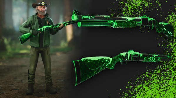 Игра BIGFOOT - WEAPON SKINS "TOXIC LIZARD", скриншот