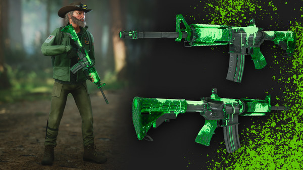 Игра BIGFOOT - WEAPON SKINS "TOXIC LIZARD", скриншот