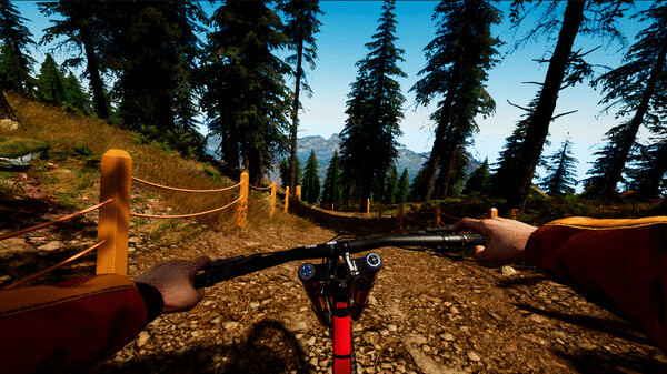 Игра BIKEOUT, скриншот