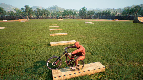 Игра BIKEOUT, скриншот