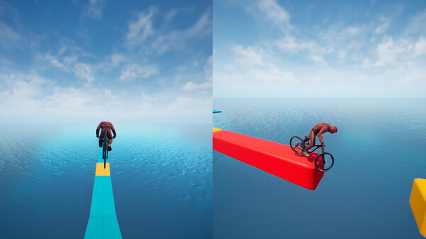 Игра BIKEOUT, скриншот
