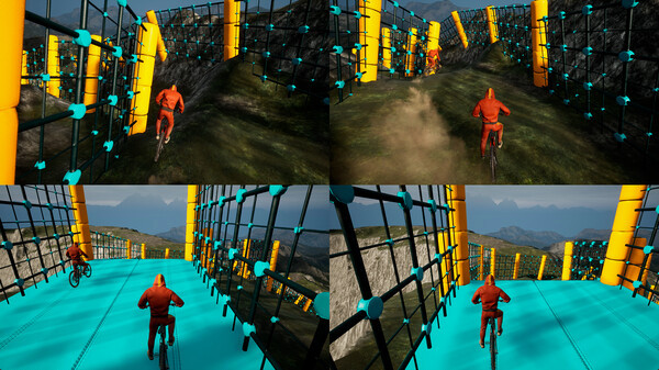Игра BIKEOUT, скриншот