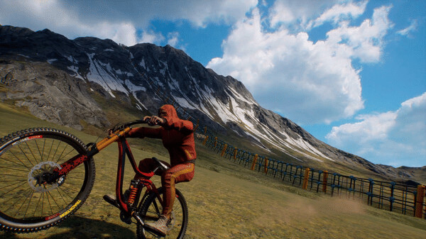 Игра BIKEOUT, скриншот