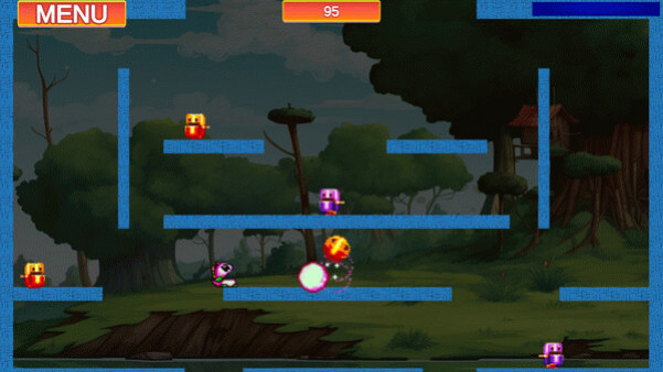Игра Billy in Bubble Trouble, скриншот
