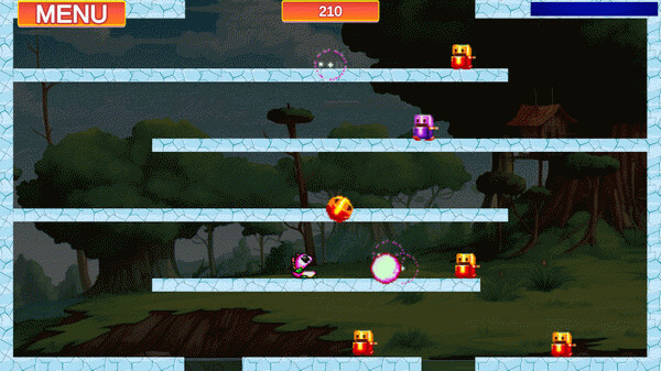 Игра Billy in Bubble Trouble, скриншот