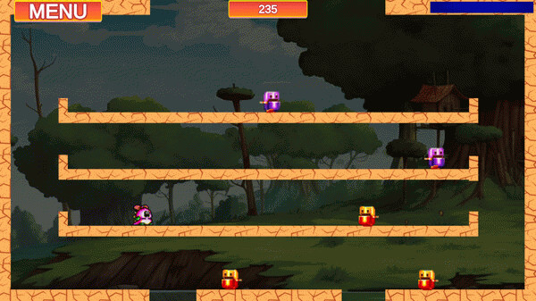 Игра Billy in Bubble Trouble, скриншот