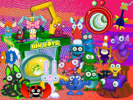 Игра Bin Weevils Arty Arcade, скриншот