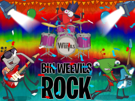 Игра Bin Weevils Arty Arcade, скриншот