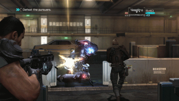 Игра Binary Domain, скриншот