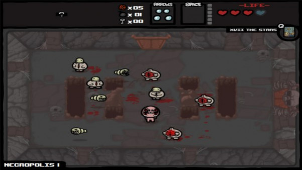 Игра Binding of Isaac: Wrath of the Lamb, скриншот