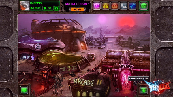 Игра Bionic Battle Mutants, скриншот