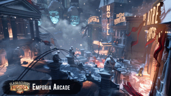 Игра BioShock Infinite: Clash in the Clouds, скриншот