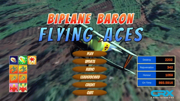 Игра Biplane Baron 2: Flying Ace, скриншот