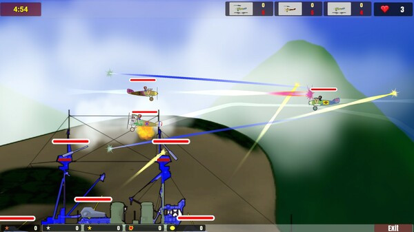 Игра Biplane Baron 2: Flying Ace, скриншот