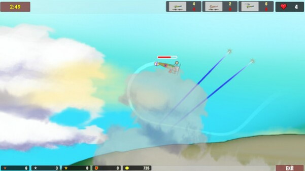 Игра Biplane Baron 2: Flying Ace, скриншот