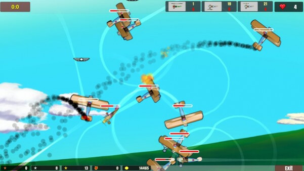 Игра Biplane Baron 2: Flying Ace, скриншот
