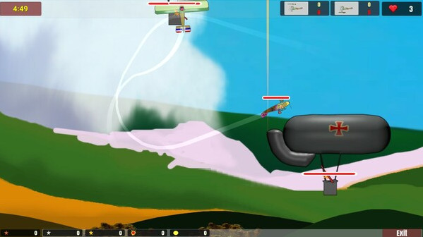 Игра Biplane Baron 2: Flying Ace, скриншот