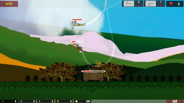 Игра Biplane Baron 2: Flying Ace, скриншот