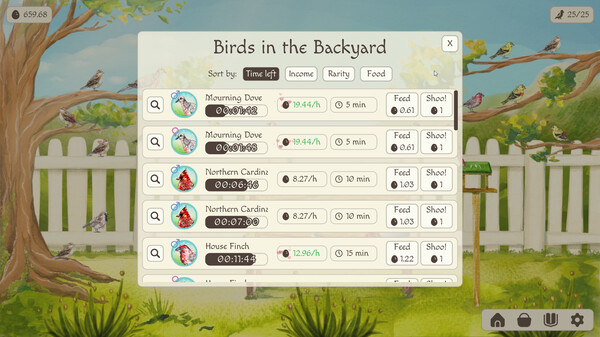 Игра Birdfull, скриншот