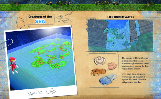 Игра Birthdays the Beginning - Digital Art Book, скриншот