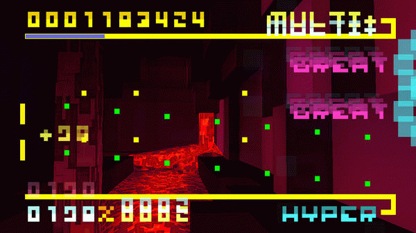 Игра BIT.TRIP BEAT, скриншот