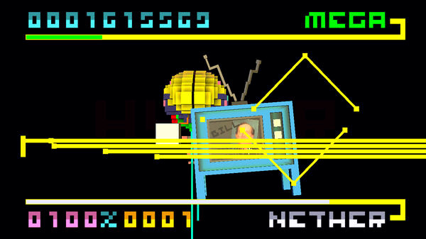Игра BIT.TRIP BEAT, скриншот