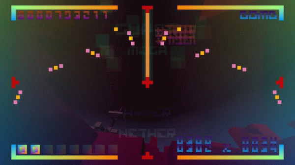 Игра BIT.TRIP CORE, скриншот