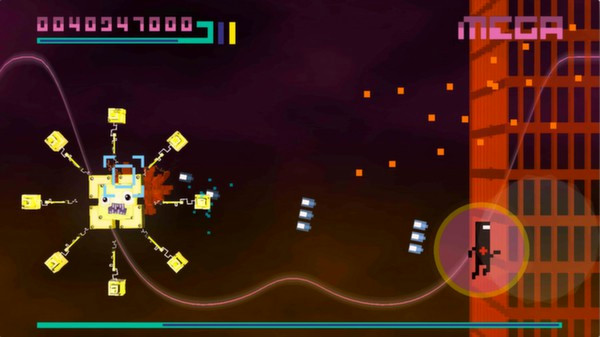 Игра BIT.TRIP FATE, скриншот