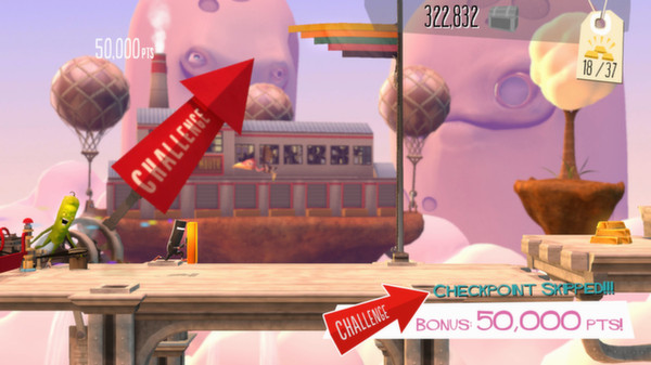 Игра BIT.TRIP Presents... Runner2: Future Legend of Rhythm Alien, скриншот