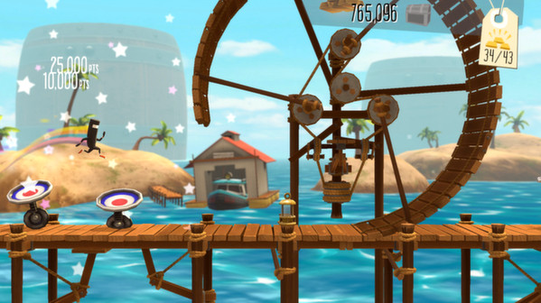 Игра BIT.TRIP Presents... Runner2: Future Legend of Rhythm Alien, скриншот