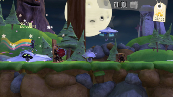 Игра BIT.TRIP Presents... Runner2: Future Legend of Rhythm Alien, скриншот