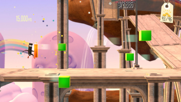 Игра BIT.TRIP Presents... Runner2: Future Legend of Rhythm Alien, скриншот
