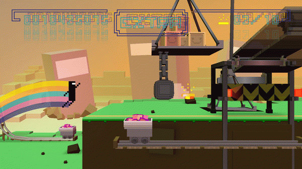 Игра BIT.TRIP RUNNER, скриншот