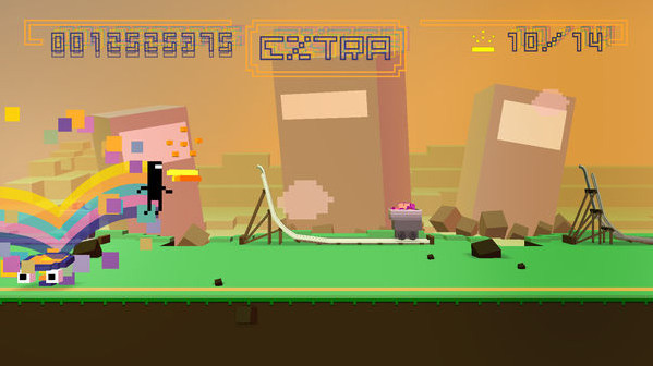Игра BIT.TRIP RUNNER, скриншот