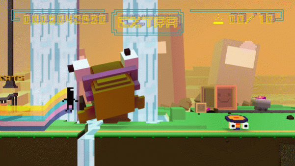 Игра BIT.TRIP RUNNER, скриншот