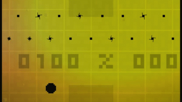 Игра BIT.TRIP VOID, скриншот