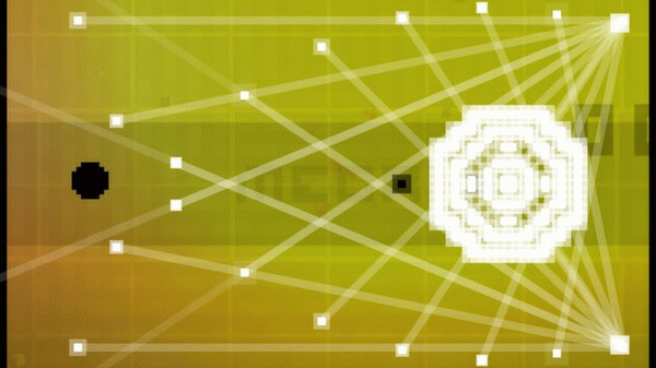 Игра BIT.TRIP VOID, скриншот