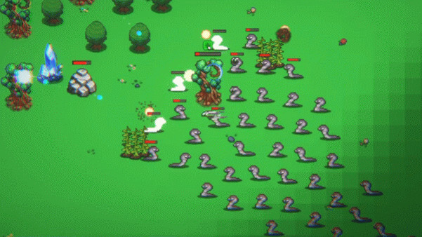 Игра Bitesize Heroes: Forest Defender, скриншот