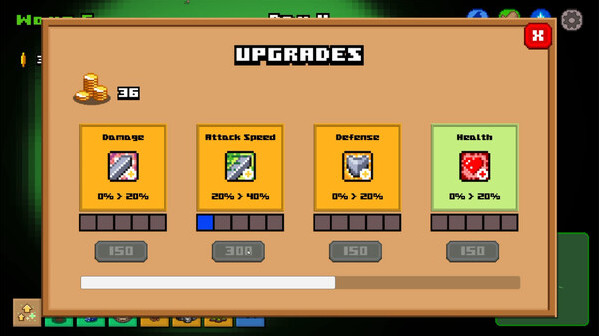 Игра Bitesize Heroes: Forest Defender, скриншот