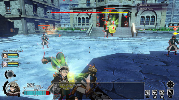 Игра BLACK CLOVER: QUARTET KNIGHTS, скриншот