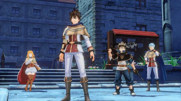 Игра BLACK CLOVER: QUARTET KNIGHTS Yuno's Outfit, скриншот