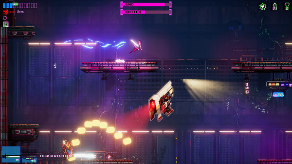 Игра Black Future '88, скриншот