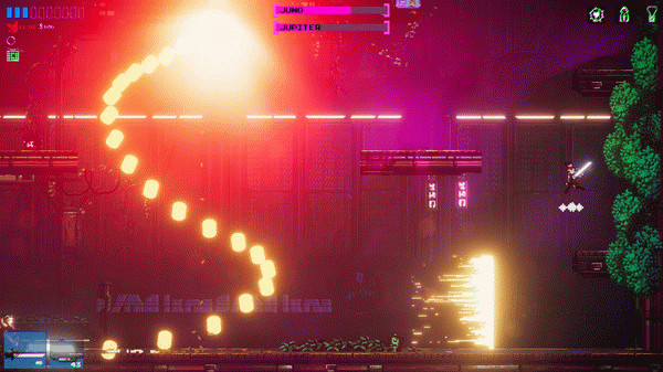Игра Black Future '88, скриншот