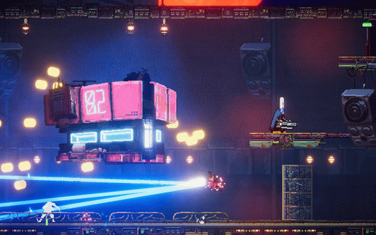 Игра Black Future '88, скриншот