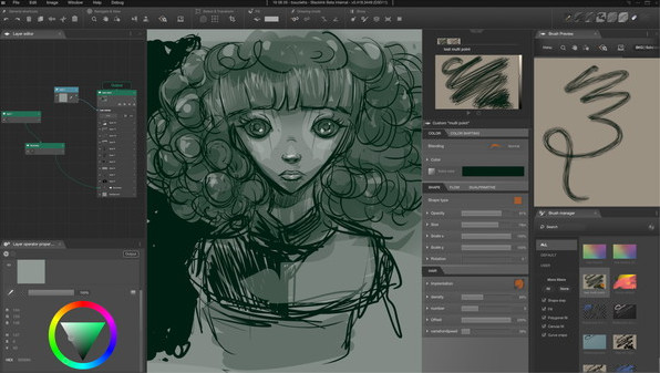 Игра Black Ink, скриншот