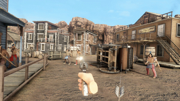 Игра Black Trail VR, скриншот